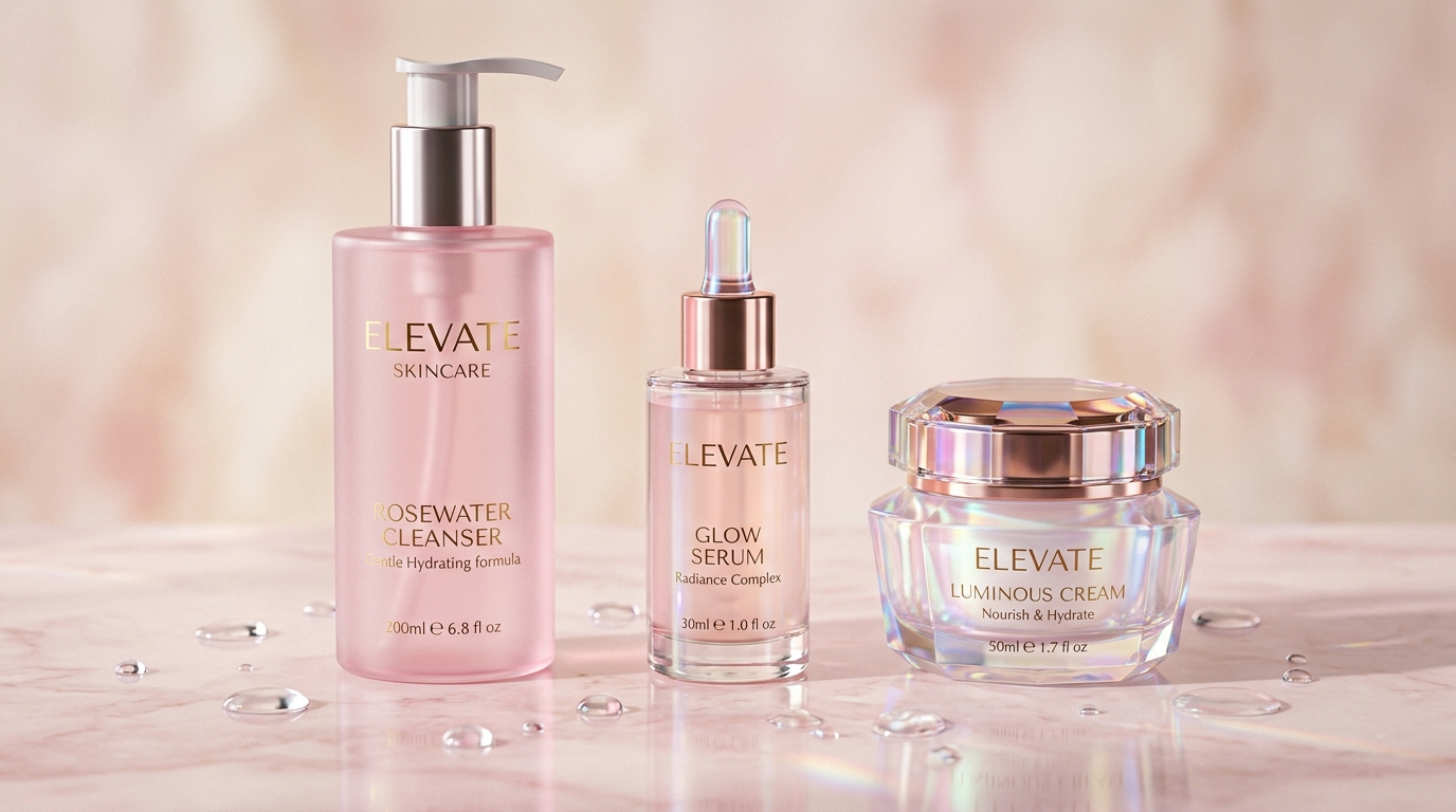 GlowBright Skincare Products